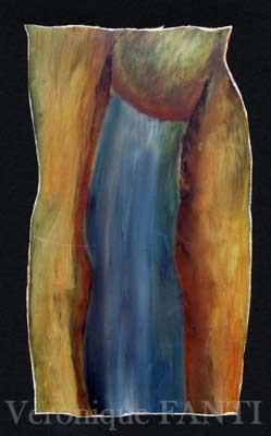 huile sur Kraft