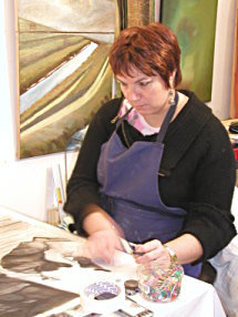 dans l'atelier